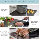 HEY BUYER Food Grade Stainless Steel Chopping Board 41 * 31 cms (Big Size)