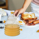 Crystal Honey Jar with Dipper