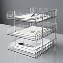 3 LAYERS Smart Acrylic Desk Organizer Rack