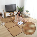 Foldable Multi-Use Rattan Comfort Mat