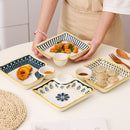 Dip & Serve Ceramic Snack Platter