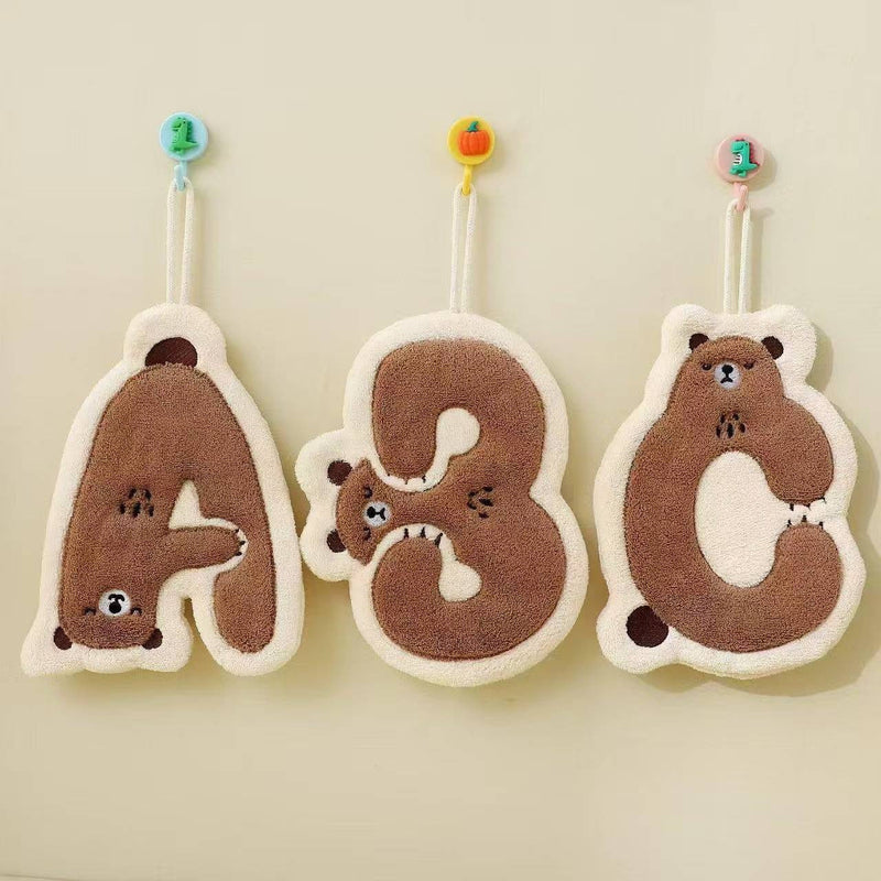 Kitchen Cute Bear Hand Towel